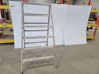 Wide 5 Step Painters Ladder 