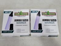 (2) Boxes of Jumbo Sized Markers