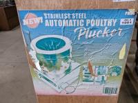 Stainless Steel Automatic Poultry Plucker 