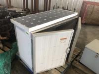 Insulated Cabinet with Solar Panel 
