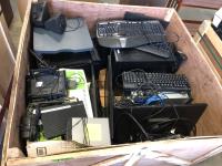 Qty of Computer Equipment and Shelf