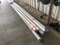 (7) Lengths of 3 Inch PVC Conduit Pipe