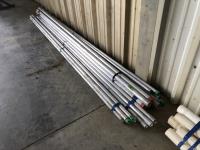 (21) 10 Ft Lengths of 1 Inch Galvanized Steel Pipe