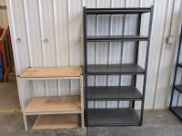 (2) Shelves