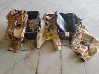 (2) Toolboxes and Qty of Carhartt Coveralls 