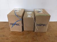 (3) Boxes of Electrical Cable