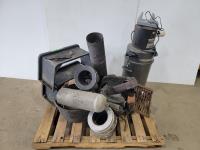 Electrolux Central Vac, Rock Tumbler, Stove Pipe, Tool Belt and Discharge Hose