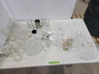 Qty of Crystal and Glassware