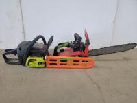 Poulan and Benchmark Chain Saws