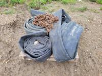 (2) 6 Inch Lay Flat Hose and (1) 4 Inch Lay Flat Hose 