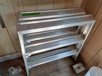 (2) Aluminum Sturdy Ladders