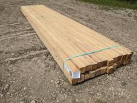 (24) 4 Inch X 4 Inch X 20 Ft Fir Timbers