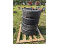 (4) P235/55R20 Tires with Alloy Rims