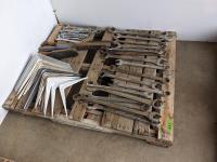 Qty of Combination Wrenches, Shelf Brackets and Brushes