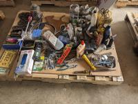 Assorted Hardware, Tools and Shop Supplies
