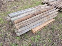 (28) 4-5 Inch X 7 Ft Used Post