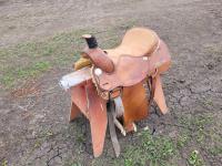 16 Inch Riding Saddle with Blanket