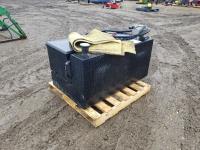 L - Shaped Fuel Tank with Electric Pump and Toolbox