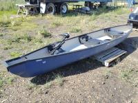 Sundolphin 15 Ft Canoe with Electric Trolling Motor