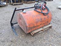 100 Gallon Steel Fuel Tank with Electric Pump and Headache Rack
