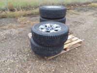 (4) 275/65R18 Tire with Rims and (1) Lt265/70R17