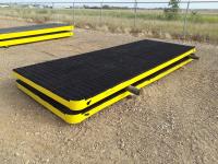 (2) 6 Ft X 15 Ft Steel Grated Platforms