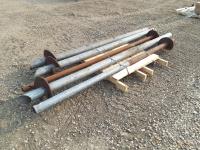 (5) Steel Pilings