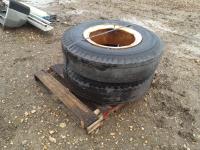 (2) 10.00-20 Tires with Rims