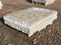 (2) Large Concrete Blocks