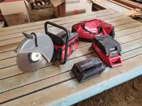 Milwaukee Rechargeable Battery Powered Chop Saw