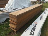 (16) Assorted Lengths 16 Inch Wide Boards