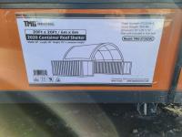TMG Industrial 20 Ft X 20 Ft Pe Fabric Container Shelter