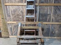 (2) Wood Saw Horses and 6 Ft Aluminum A-Frame Ladder