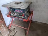 Bosch 10 Inch Table Saw On Folding Stand