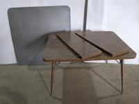 Folding Table and Table