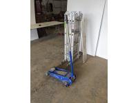 3.5 Ton Michelin Floor Jack and Mastercraft Aluminum Platform Ladder
