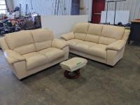 Leather Sofa Set