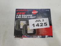 Solidfire 48W 3 Inch Square LED Pod Light