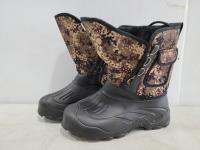 Camouflage Lined Winter Boots