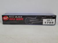 4 X 32 Black Rifle Scope