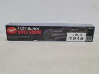 4 X 32 Black Rifle Scope