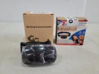(2) Rechargeable No Shock Dog Training Collar