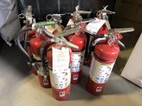 (8) 10 lb Fire Extinguishers 