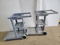 (2) Janitor Carts 