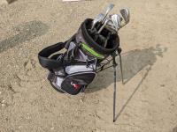 Golf Bag with Clubs