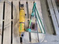 Hydraulic Cylinder Loader and Frame For Hydraulic Jack Press