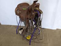 14 Inch Saddle with Stand