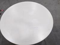(4) 4 Ft Round Folding Tables