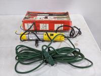 Remington Power Hammer, Fluorescent Trouble Light and Extension Cord