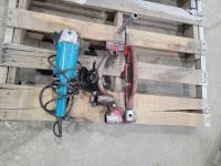 Ridgid Pipe Cutter and Makita Grinder 